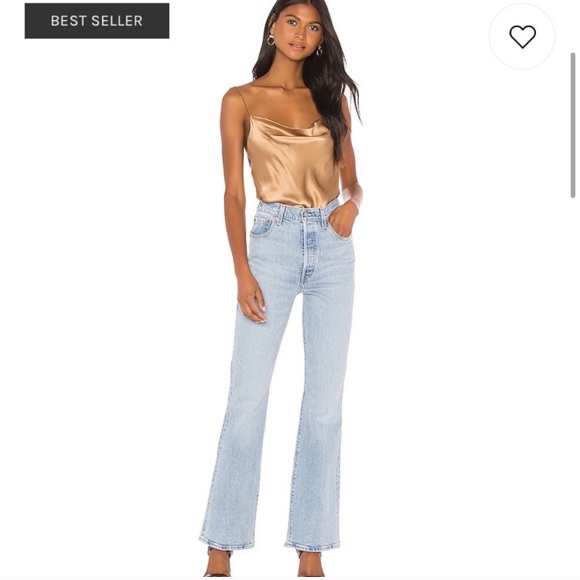 Levi’s Premium Ribcage High-waist Flare Jeans - Picture 2 of 7